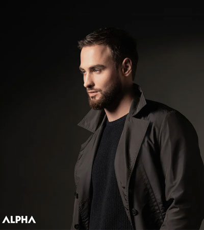 Краска-камуфляж для бороды ALPHA HOMME 1/0 черный -40мл.