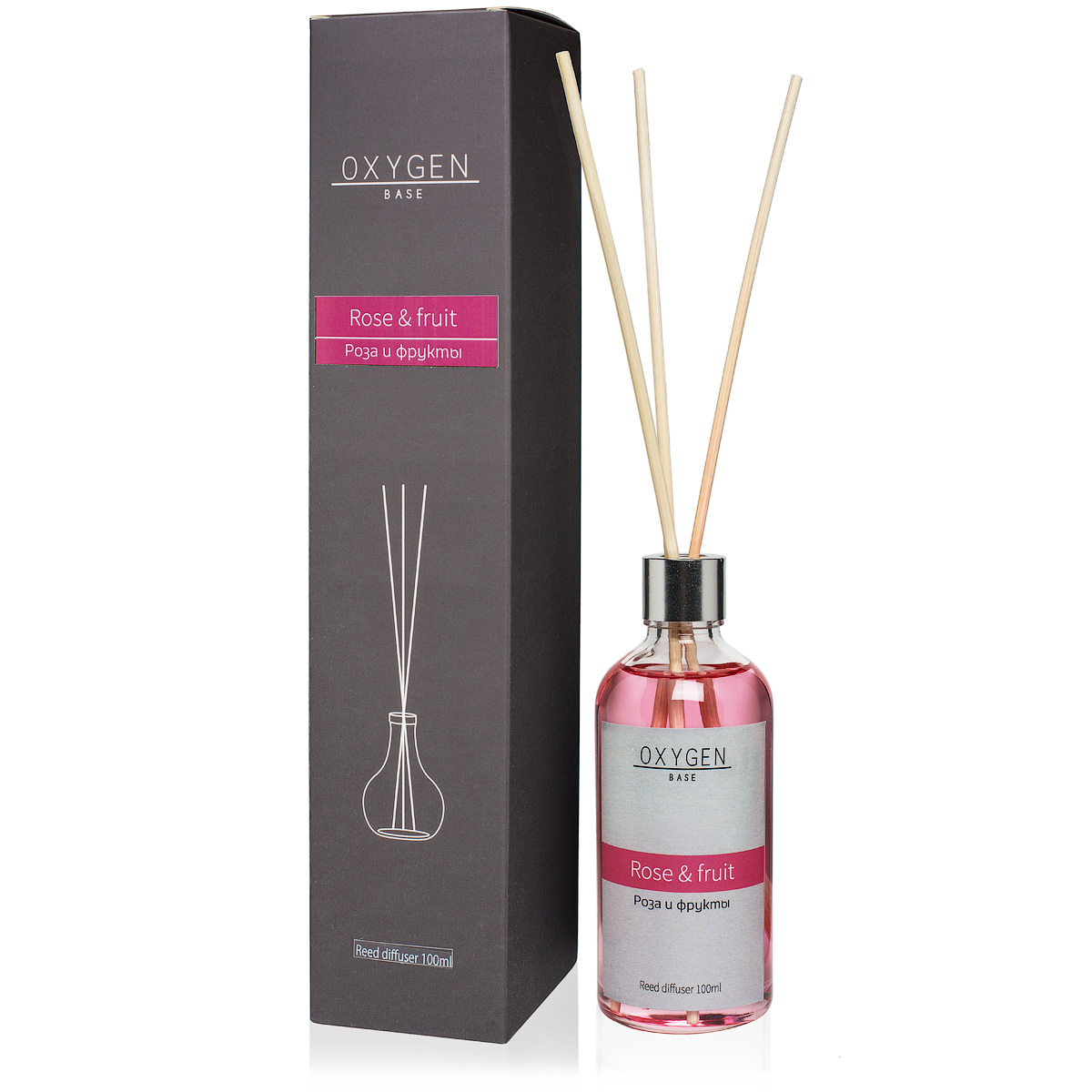 Ароматический диффузор Oxygen Home Роза и фрукты