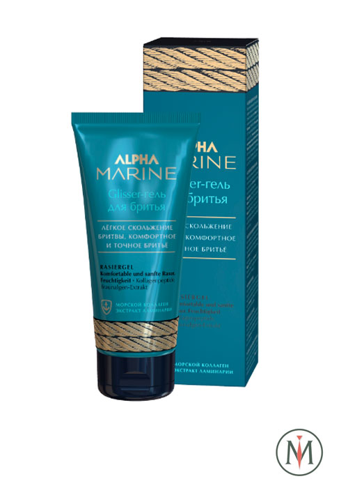 Glisser-гель для бритья ALPHA MARINE- 100 мл