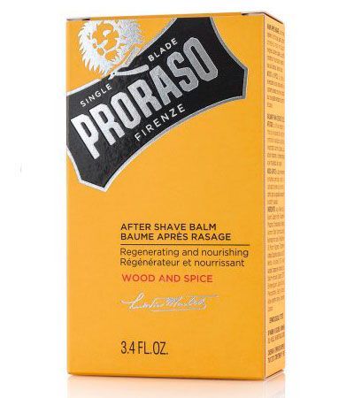 БАЛЬЗАМ ПОСЛЕ БРИТЬЯ PRORASO WOOD AND SPICE 100мл.