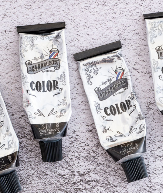 Темно-коричневый шампунь для окрашивания бороды и волос Beardburys (Dr.Brown)- 75мл.)