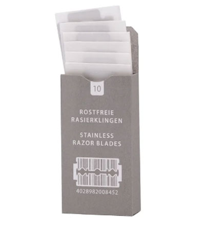 Сменные лезвия для Т-образного станка, MUEHLE, 10 лезвий в упаковке