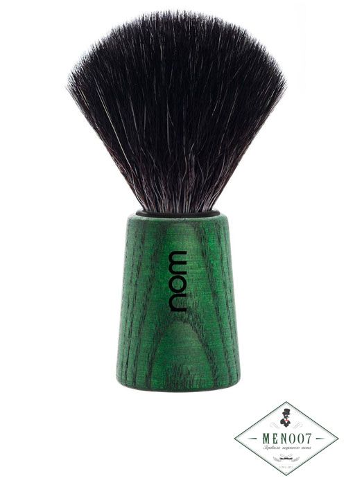 Помазок NOM,THEO черная фибра, ясень, зеленый