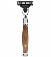 Бритва MUEHLE SOPHIST, Mach3, железное дерево