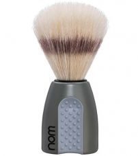 Помазок NOM ERIK, щетина кабана, серый пластик