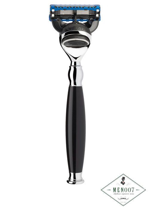 Бритва MUEHLE SOPHIST, Fusion, черная смола