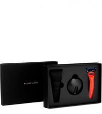 Набор Bolin Webb X1, бритва X1 красная, подставка черная, дорожный чехол