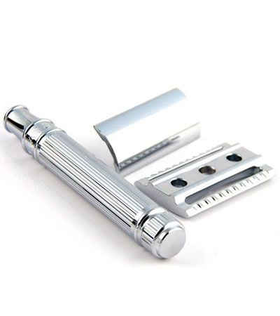 Станок Т-образный хром Edwin Jagger Chrome DE89LBL