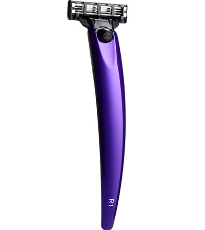 Бритва Bolin Webb R1, фиолетовый металлик, Gillette Mach3