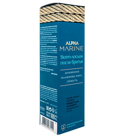 Лосьон после бритья ALPHA MARINE storm, 100 мл