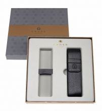 Набор: чехол на две ручки в подарочной коробке с местом под ручку CROSS