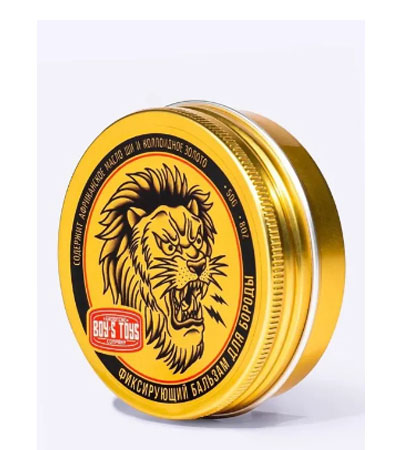 Фиксирующий бальзам для бороды с Маслом Ши Beard Balm Boy's Toys -50мл.