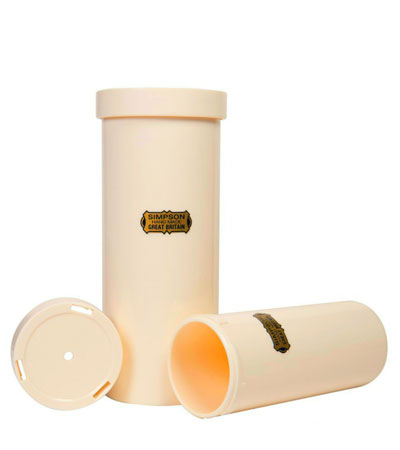 Дорожный туб для помазка Simpson Small Plastic Travel Tube