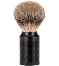 Помазок MUEHLE ROCCA, барсучий ворс высшей категории Silvertip, черный