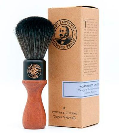 Помазок дерево искусственный ворс Captain Fawcett Synthetic Fibre Shaving Brush