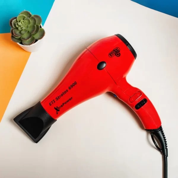 Профессиональный фен ETI Stratos 6900 Xtrapower Красный