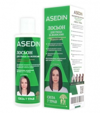 Лосьон для ухода за волосами с эффектом восстановления натурального цвета ASEDIN EXPERT Men's Series Сила 7 трав 200 мл
