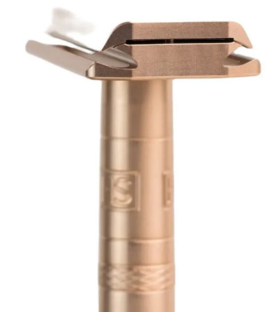 Т-образная бритва Henson Shaving AL13, медная, Medium