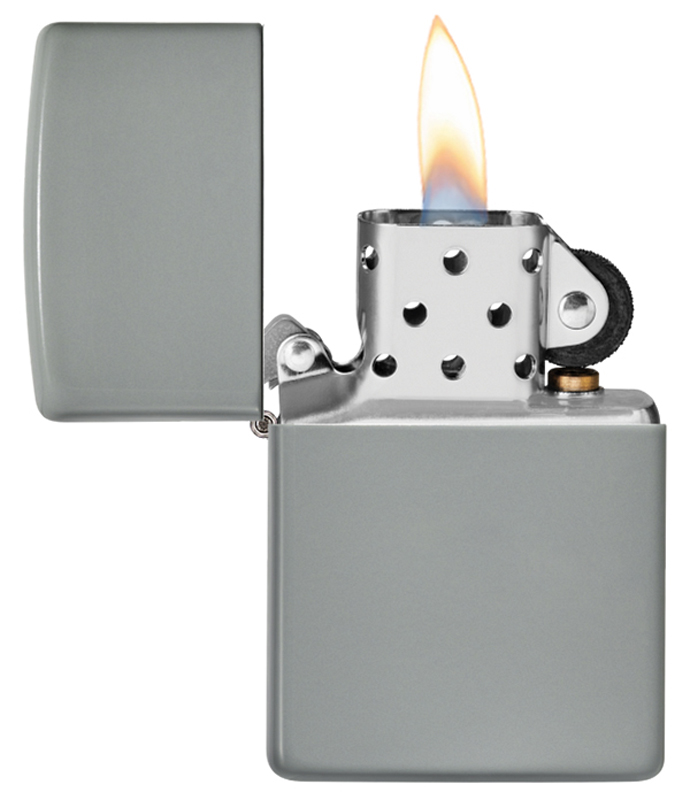 Зажигалка Classic Flat Grey ZIPPO 49452