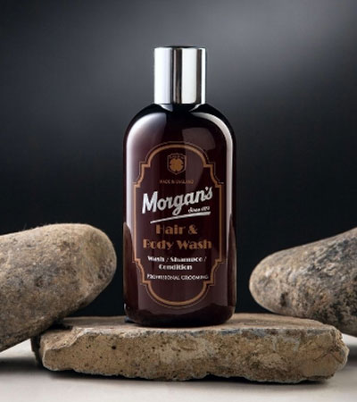 Бессульфатный шампунь для волос и тела MORGAN'S  -250 мл