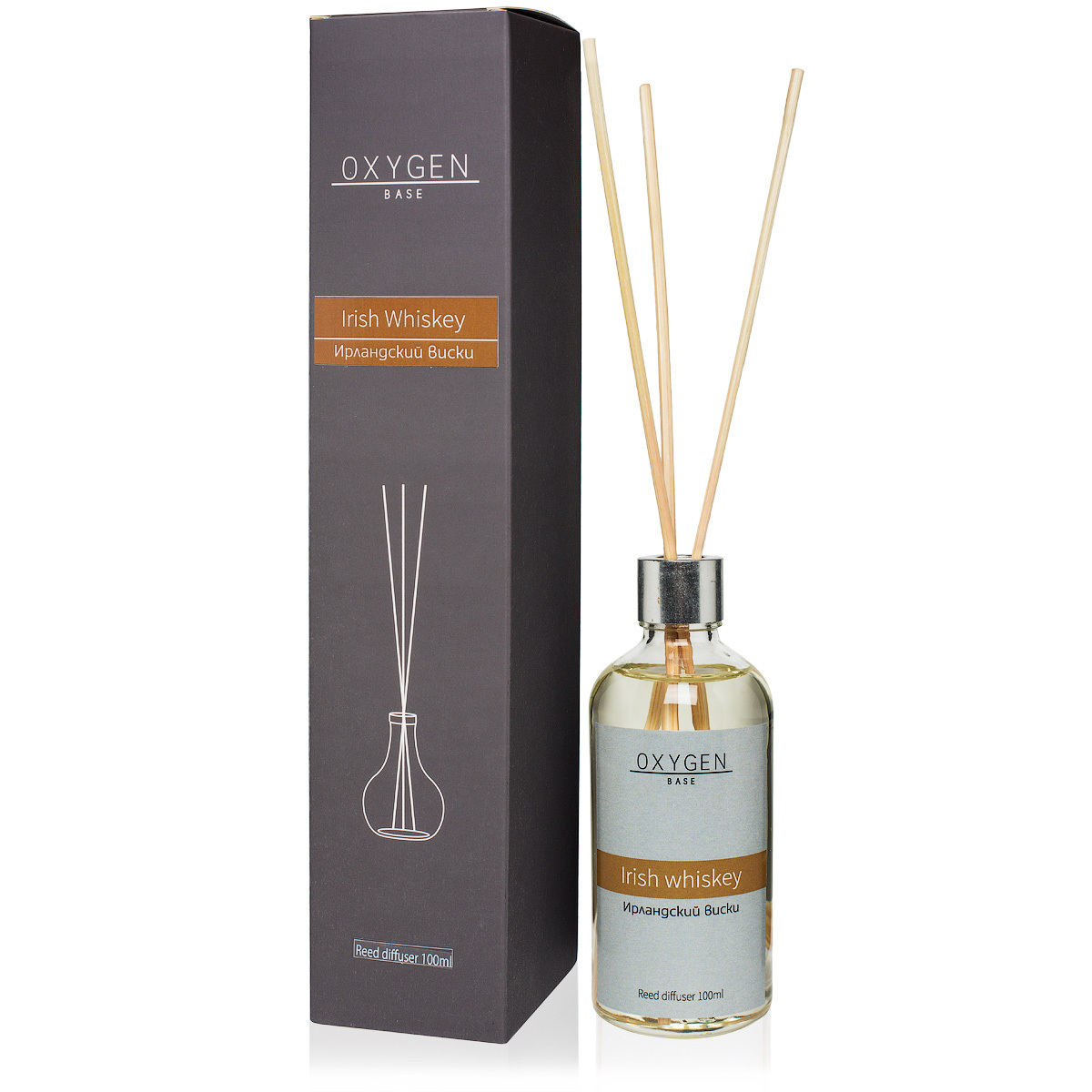 Ароматический диффузор OXYGEN HOME Ирландский виски 100 мл