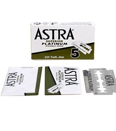 Лезвия для безопасной бритвы Astra (5 лезвий)