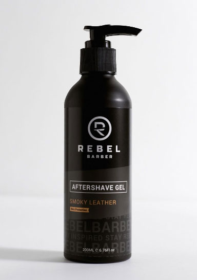 Гель после бритья Rebel Barber After Shave Gel Smoky Leather - 200 мл