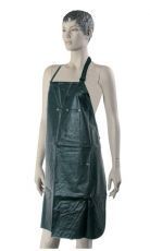 Фартук мастера DEWAL для окрашивания, ПВХ, черный 67х86см