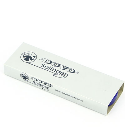 Опасная бритва DOVO 66811 ручка - эбеновое дерево с перламутровой вставкой, 6/8",1/1