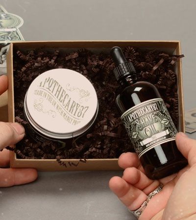 Набор для бритья Apotecare 87 (Крем+масло для бритья -50мл)