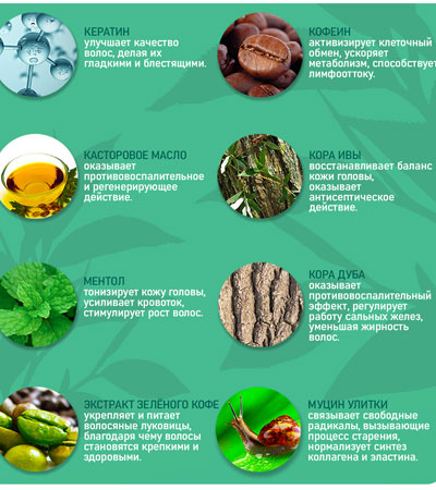 Лосьон для ухода за волосами с эффектом восстановления натурального цвета ASEDIN EXPERT Men's Series Сила 7 трав 200 мл