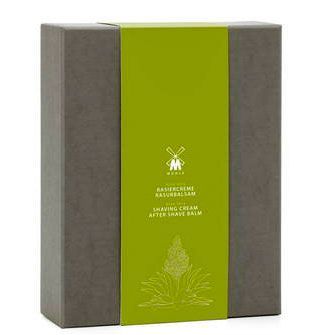 Подарочный набор для бритья MUEHLE, крем и бальзам после бритья, Алоэ Вера