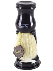 Помазок для бритья с ворсом кабана на пластиковой подставке, KURT К-60215