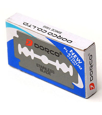 Лезвия сменные Dorco ST-300 Razor Blades -5шт.