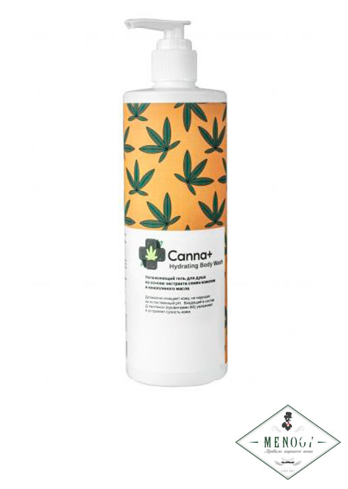 Гель для душа CANNA+ HYDRATING BODY WASH -400мл.