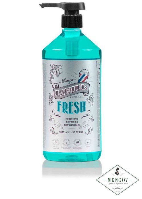 Освежающий шампунь Beardburys -1000 мл