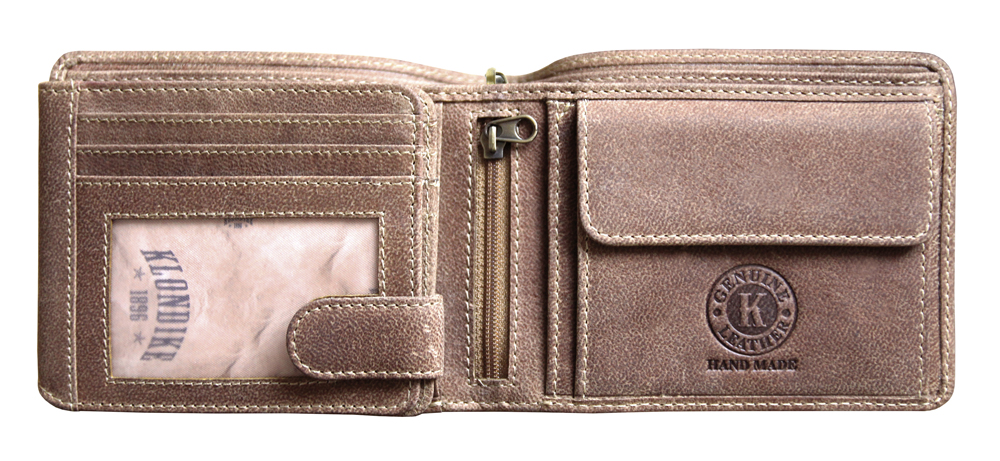 Бумажник с металлической цепочкой «Harry Deer» KLONDIKE 1896 KD1015-02