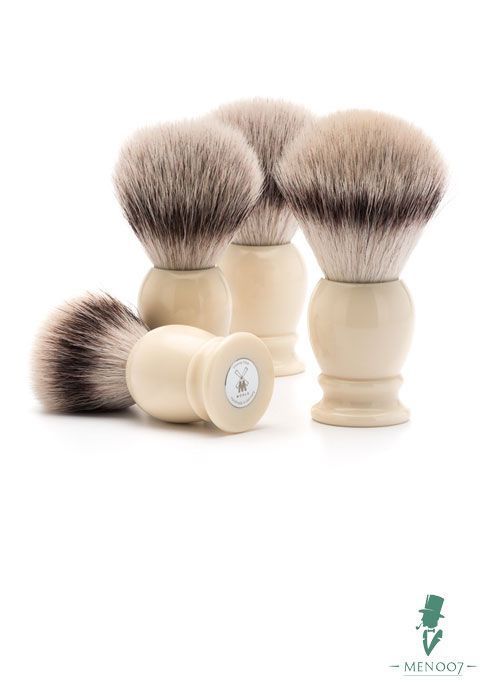 Помазок MUEHLE CLASSIC, фибра высшей категории Silvertip, смола, цвет слоновой кости, размер S