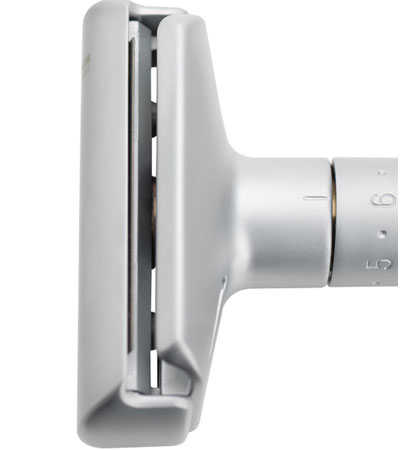 Набор бритвенный MERKUR FUTUR, 4 предмета: станок Т- образный, помазок, подставка, чаша, матовое хромированное покрытие