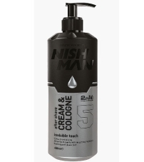 Крем после бритья 2 в 1 Nishman After Shave Cream + Cologne (Invisible touch)-200 мл.