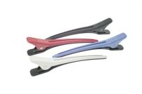 Зажим для волос DEWAL, цветной, пластик, 12,4 см 4 шт/уп