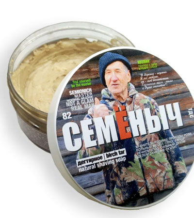 Мыло для бритья Семёныч, ТДС - 85 гр