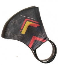 Маска защитная многоразовая "ФИГУРЫ" мужская