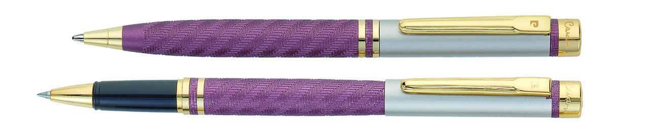 Набор: ручка шариковая + роллер PIERRE CARDIN