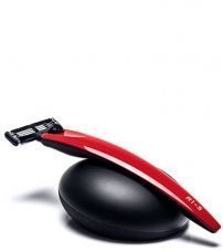 Подарочный набор Bolin Webb R1, бритва R1-S красная, подставка R1