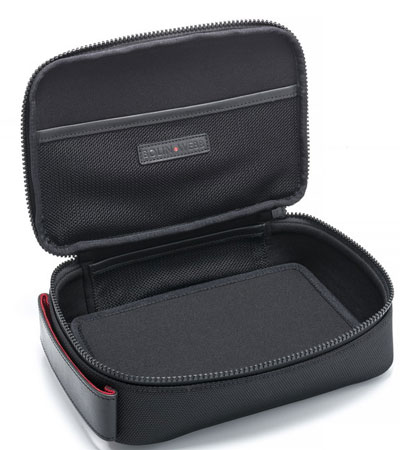 Дорожный несессер Bolin Webb, черная кожа