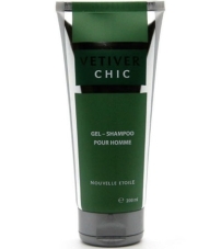 Гель-шампунь для тела и волос "Ветивер CHIC", 200 мл