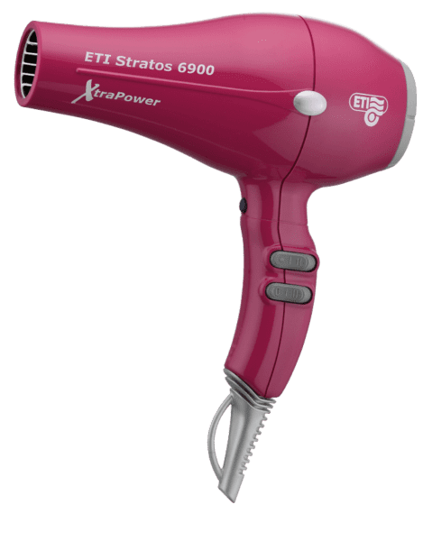 Профессиональный фен ETI Stratos 6900 Xtrapower Фуксия