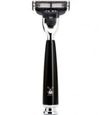 Бритва MUEHLE RYTMO, Mach3, черная смола