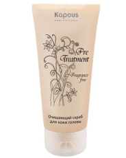 Очищающий скраб для кожи головы KAPOUS PROFESSIONAL Pre Treatment -150мл
